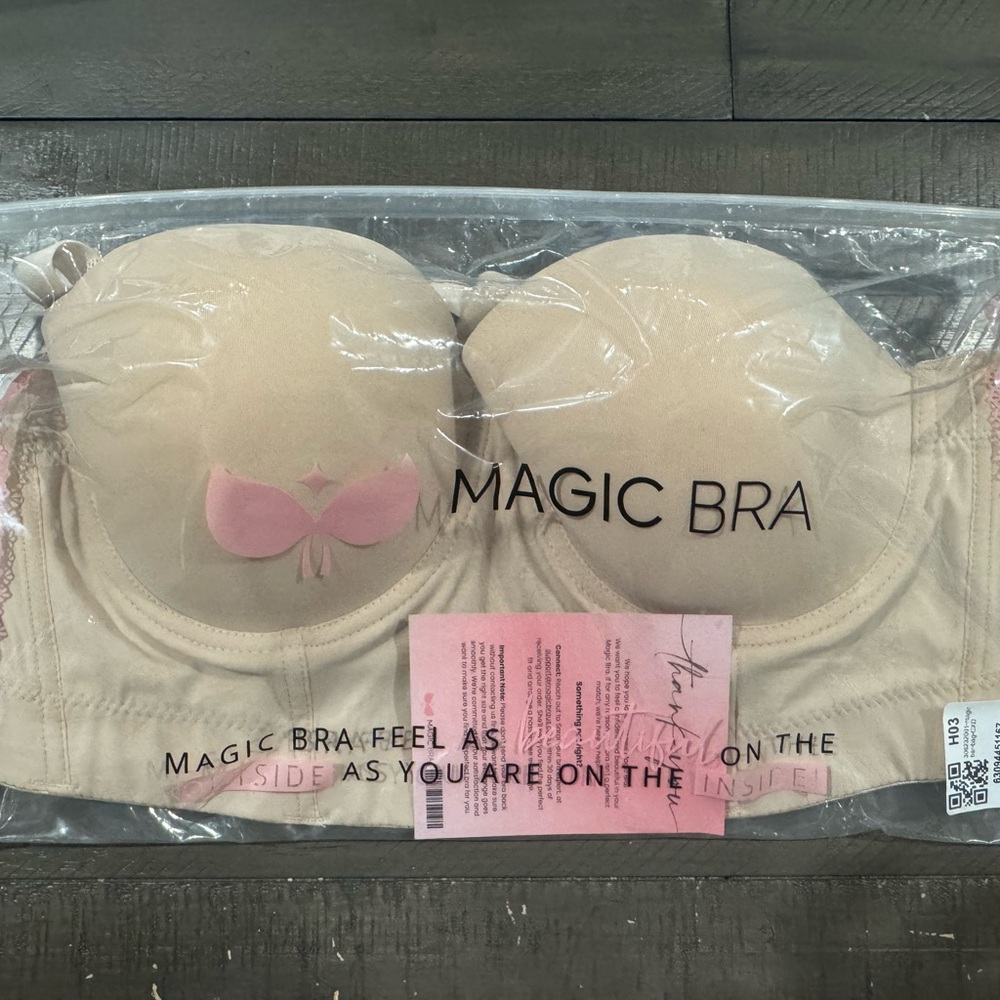 Magic Convertible Strapless Push Up Corset Posture Bra